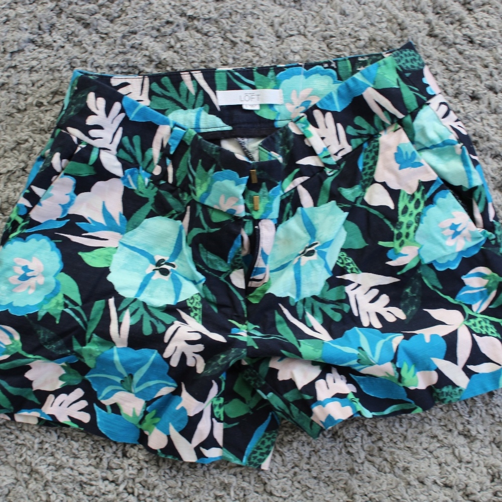 Loft Floral Shorts